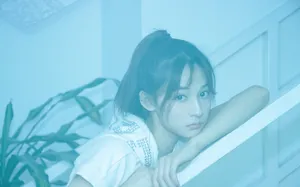 李若宁清新少女风写真图片