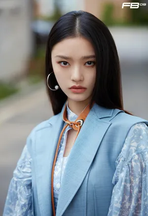 林允时尚清爽写真图片_2