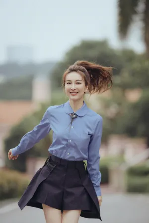 吴昕元气学院风写真图片_5
