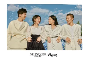 张婧仪梁靖康周依然周游合体写真图片_5