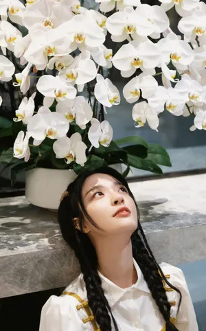 李莎旻子吊带黄裙甜美写真图片_2