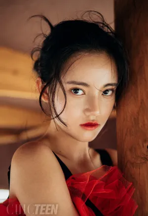 孙珍妮游园少女写真图片_2