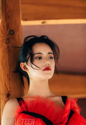 孙珍妮游园少女写真图片_3