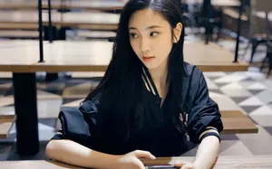 葛施敏清新甜酷写真图片_2