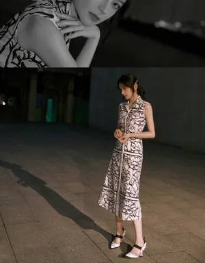 施诗红唇魅力性感写真