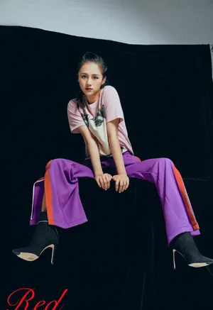 安悦溪水墨风裙性感写真图片_6