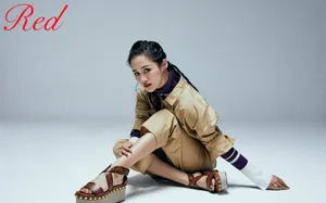 安悦溪水墨风裙性感写真图片_11