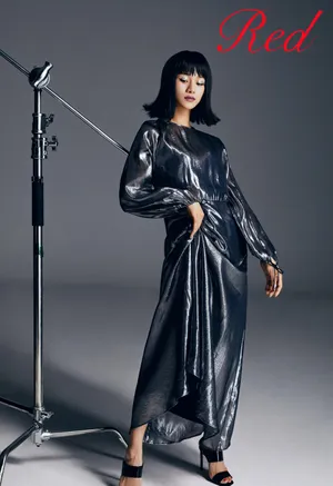 安悦溪水墨风裙性感写真图片_12