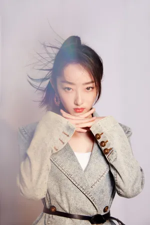 蒋梦婕牛仔套装性感写真图片_7