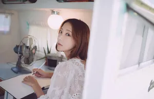 王萌黎清新温婉写真图片_2