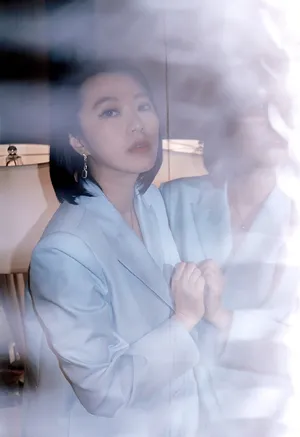黄璐抹胸裙性感优雅写真图片_7