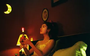 钟楚曦生日复古质感写真图片_7