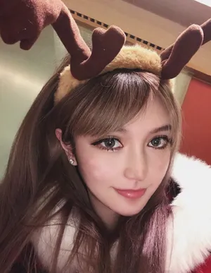 周扬青圣诞萌趣可爱写真图片_6