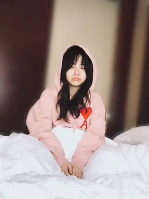 谭松韵慵懒私服照图片_2