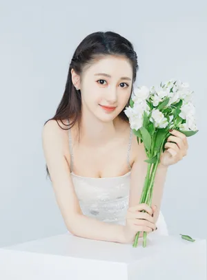 马泽涵纯白甜美写真图片_3