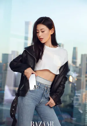 朱珠优雅时尚写真图片_5
