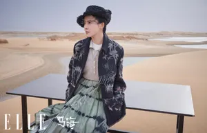 黄轩杨子姗沙漠风合体写真图片_4