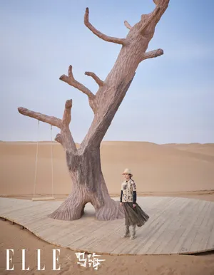 黄轩杨子姗沙漠风合体写真图片_7