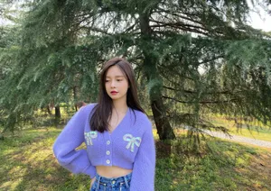 沈梦辰清新甜美私服图片