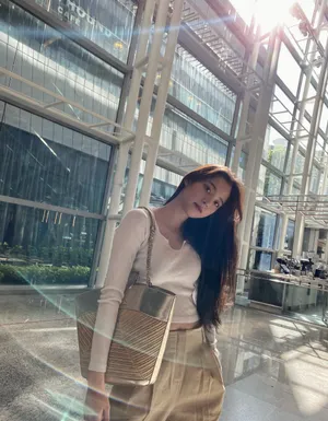 欧阳娜娜清甜少女感私服照图片_2