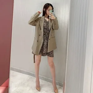 李小璐碎花连衣裙优雅自拍照_1