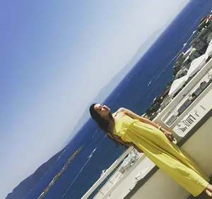 罗秋韵甜美旅拍照图片_4