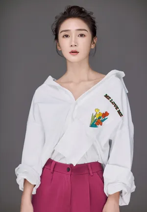黄洋洋俏丽养眼写真图片