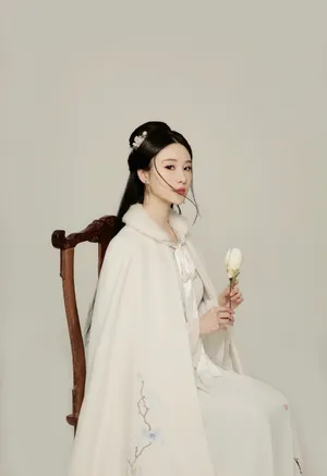 刘丁菡古风性感唯美写真图片_4