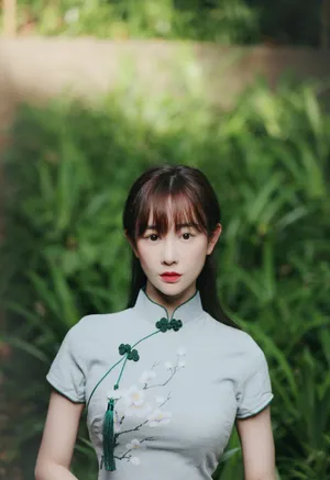 张檬性感复古写真图片_7