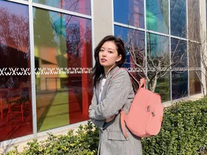 孙琰清春日休闲时尚街拍图片_4
