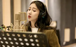 弦子清新甜美生活照图片_4