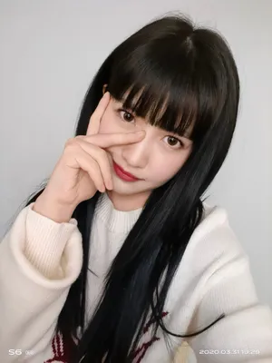 赖美云新发型俏丽自拍照图片_2