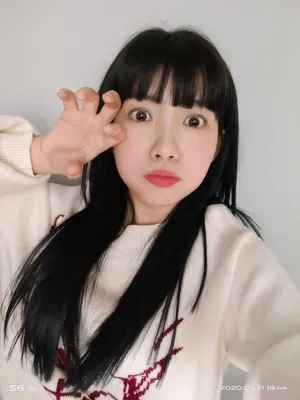 赖美云新发型俏丽自拍照图片_8
