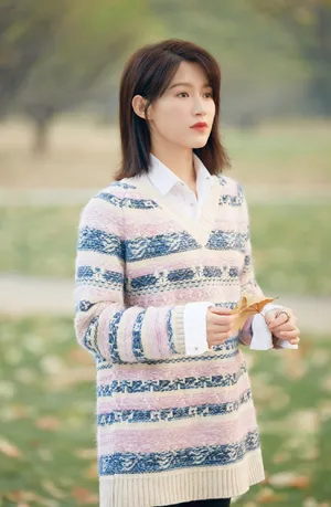 苏青清新温婉户外写真图片_3