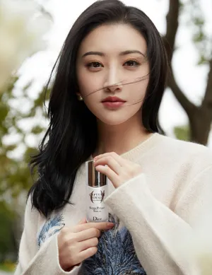 景甜时尚甜美代言写真图片