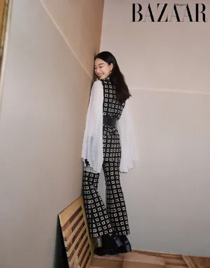 倪妮个性时尚大片写真图片