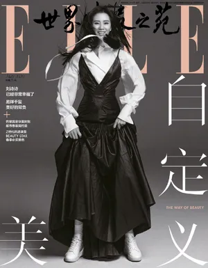 刘诗诗时尚杂志封面大片