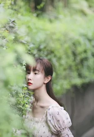 张檬春日清新俏丽写真图片