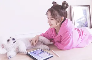 何宣林可爱甜美写真图片_2