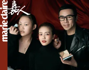 白鹿海棠中国妆写真图片_5
