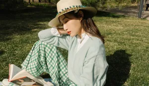 李斯羽甜美养眼写真图片_2