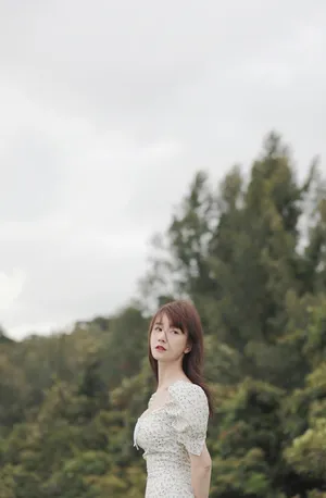张檬碎花裙性感写真图片_7