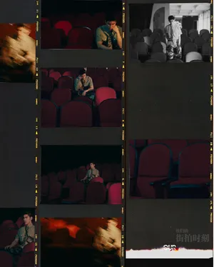 王子异复古工装影院写真图片_2