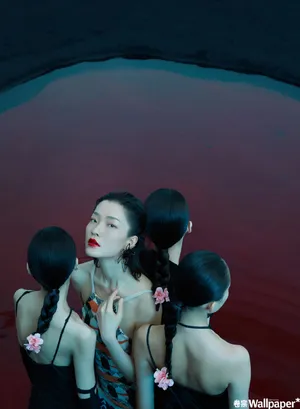 杜鹃黑天鹅时尚大片写真图片_7