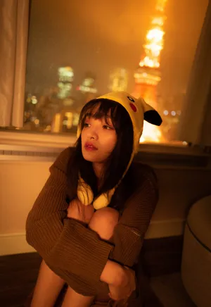 索朗美淇居家甜美自拍照图片_3