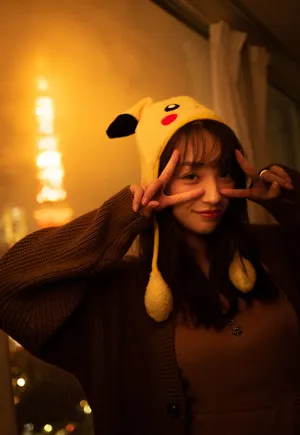 索朗美淇居家甜美自拍照图片_5