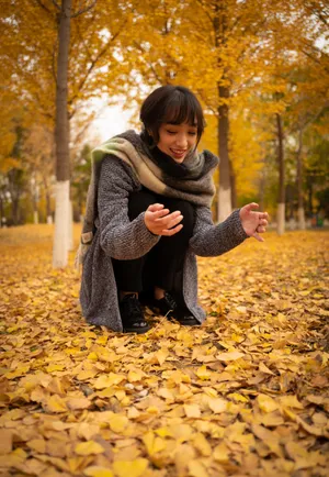 索朗美淇初秋唯美性感写真第1张