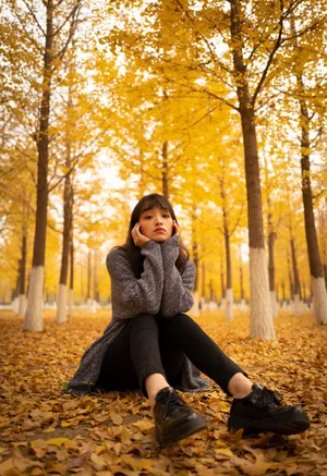 索朗美淇初秋唯美性感写真_2