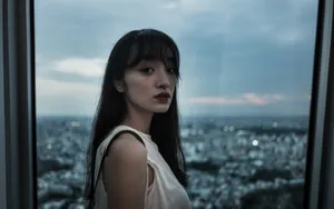 索朗美淇甜美气质图片写真_5
