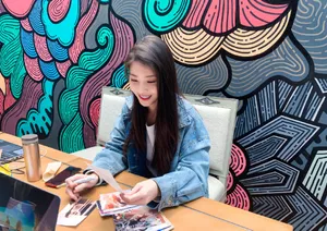 马瑞灵动俏皮生活照图片_2